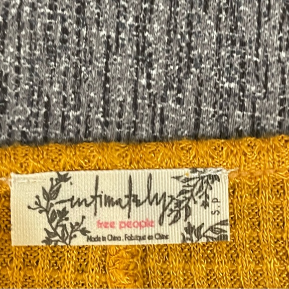 **SOLD - Free People Long Sleeve Layering Top - Picture 6 of 11